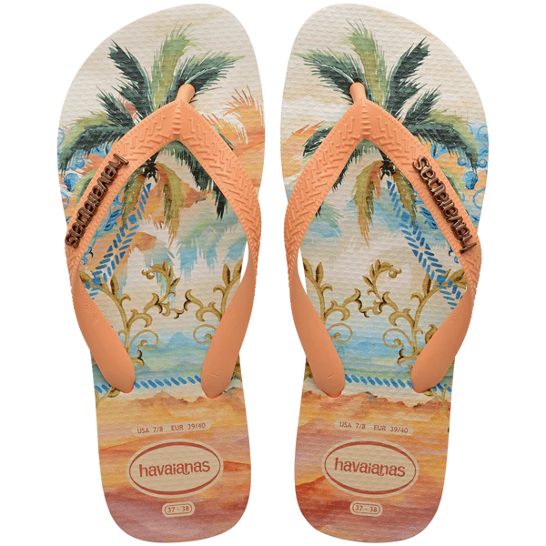 TOP TROPICALIA VIBES PEACH